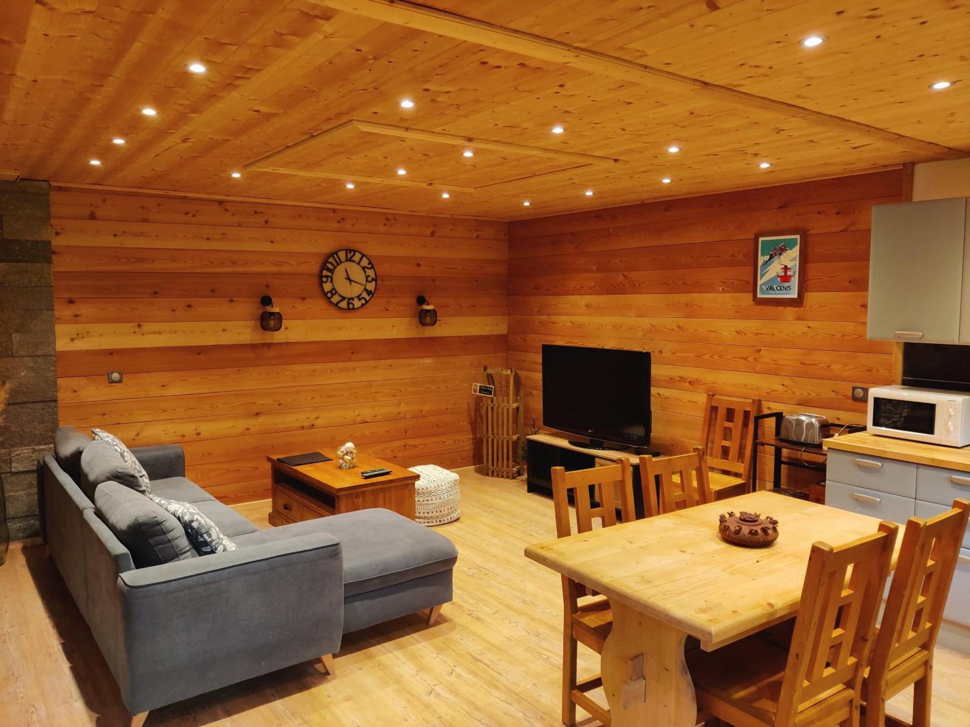 L'Appartement Montagnard D'Estelle 4-6 Personnes Lanslebourg-Mont-Cenis Dış mekan fotoğraf